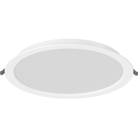 Mexen LDRR LED recessed ceiling panel downlight, 30 cm diameter, 24W, Neutral - 4000K, 2640 lm, white - L210-030-2440-20