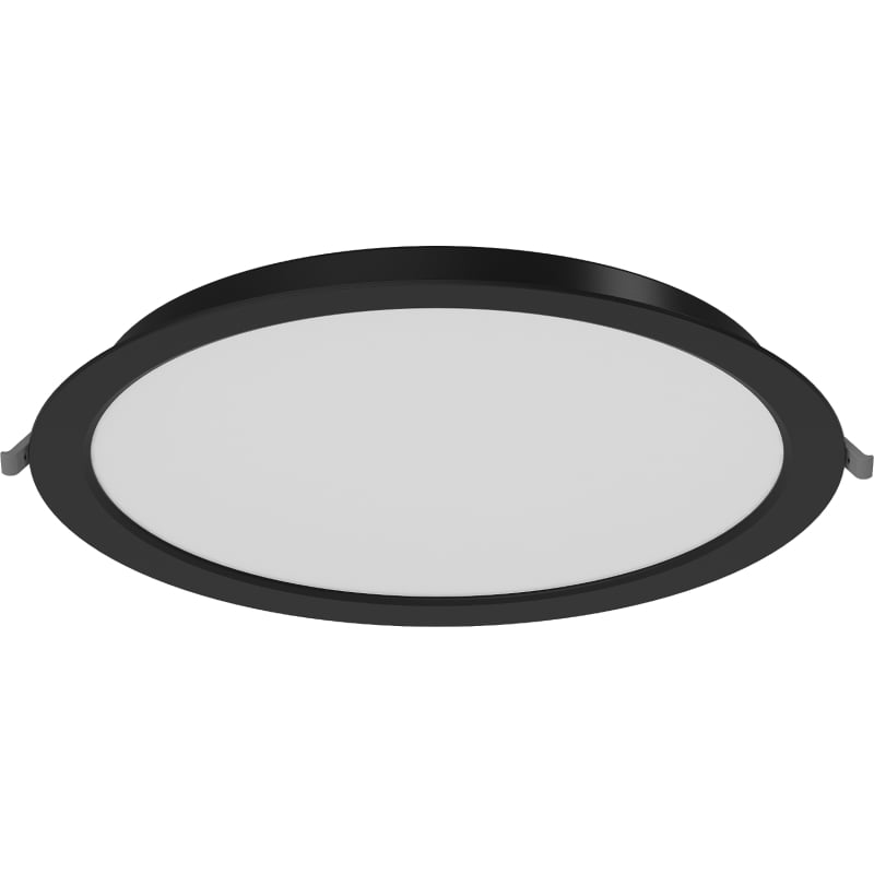 Mexen LDRR Ceiling Panel Downlight Recessed LED 30 cm, 24W, Neutral - 4000K, 1920 lm, Black - L210-030-2440-70