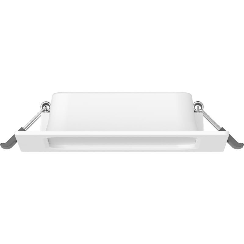 Mexen LDRR LED Recessed Ceiling Downlight Panel 12 x 12 cm, 6W, Neutral - 4000K, 600 lm, White - L211-012-0640-20