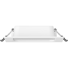 Mexen LDRR recessed LED downlight ceiling panel 12 x 12 cm, 6W, Cold - 6500K, 600 lm, white - L211-012-0665-20