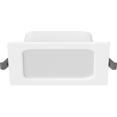 Mexen LDRR recessed LED downlight ceiling panel 12 x 12 cm, 6W, Cold - 6500K, 600 lm, white - L211-012-0665-20