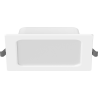 Mexen LDRR recessed LED downlight ceiling panel 14 x 14 cm, 9W, Neutral - 4000K, 990 lm, white - L211-014-0940-20