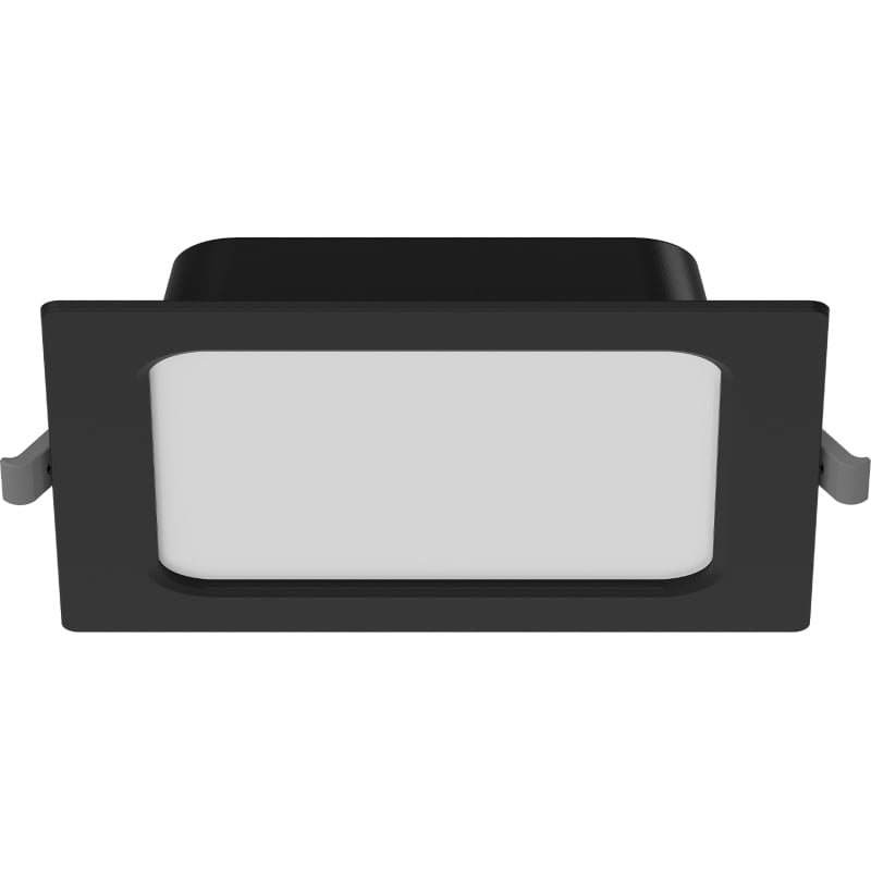 Mexen LDRR ceiling panel recessed LED downlight 14 x 14 cm, 9W, Neutral - 4000K, 720 lm, black - L211-014-0940-70