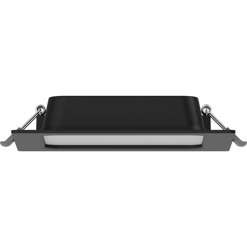 Mexen LDRR recessed downlight LED ceiling panel 14 x 14 cm, 9W, Cool - 6500K, 720 lm, black - L211-014-0965-70