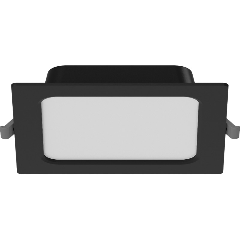 Mexen LDRR recessed downlight LED ceiling panel 14 x 14 cm, 9W, Cool - 6500K, 720 lm, black - L211-014-0965-70