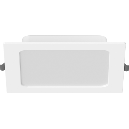 Mexen LDRR recessed LED downlight ceiling panel 17 x 17 cm, 12W, Cool - 6500K, 1320 lm, white - L211-017-1265-20