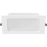 Mexen LDRR recessed LED downlight ceiling panel 17 x 17 cm, 12W, Cool - 6500K, 1320 lm, white - L211-017-1265-20