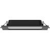 Mexen LDRR ceiling panel LED downlight recessed 17 x 17 cm, 12W, Cool - 6500K, 780 lm, black - L211-017-1265-70