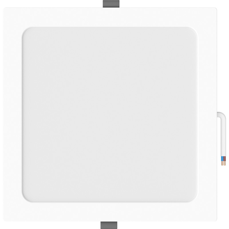 Mexen LDRR recessed LED downlight ceiling panel 22 x 22 cm, 18W, Neutral - 4000K, 1980 lm, white - L211-022-1840-20