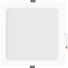 Mexen LDRR recessed LED downlight ceiling panel 22 x 22 cm, 18W, Neutral - 4000K, 1980 lm, white - L211-022-1840-20