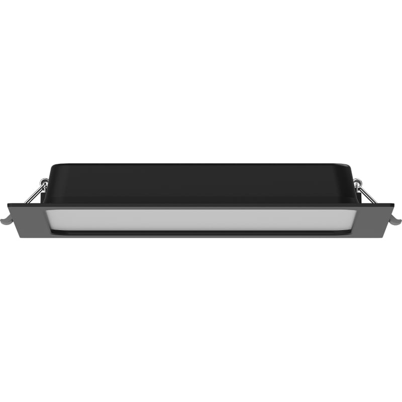 Mexen LDRR LED Recessed Ceiling Downlight Panel 22 x 22 cm, 18W, Neutral - 4000K, 1350 lm, Black - L211-022-1840-70