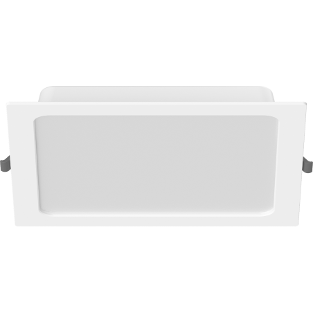 Mexen LDRR recessed LED downlight ceiling panel 22 x 22 cm, 18W, Cool - 6500K, 1980 lm, white - L211-022-1865-20