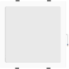 Mexen LDRR ceiling panel recessed LED downlight 30 x 30 cm, 24W, Cool - 6500K, 2640 lm, white - L211-030-2465-20