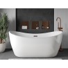 Mexen X-Wall-NR recessed shelf without flange 30 x 30 cm, brushed copper - 19C1303010