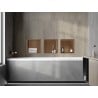 Mexen X-Wall-R recessed shelf with flange 30 x 30 cm, brushed copper - 19C0303010