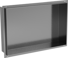 Mexen X-Wall-NR recessed shelf without flange 45 x 30 cm, brushed gun gray - 19E1453010