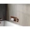 Mexen X-Wall-NR recessed shelf without flange 60 x 20 cm, brushed copper - 19C1602010
