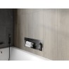Mexen X-Wall-NR niche shelf without flange 60 x 20 cm, brushed gun gray - 19E1602010