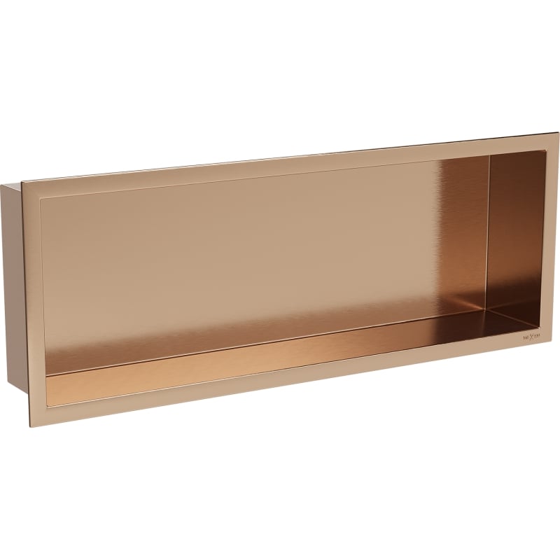 Mexen X-Wall-R niche shelf with flange 60 x 20 cm, brushed copper - 19C0602010