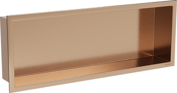 Mexen X-Wall-R niche shelf with flange 60 x 20 cm, brushed copper - 19C0602010