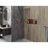 Mexen X-Wall-R niche shelf with flange 60 x 20 cm, brushed copper - 19C0602010