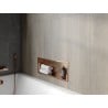 Mexen X-Wall-R niche shelf with flange 60 x 20 cm, brushed copper - 19C0602010