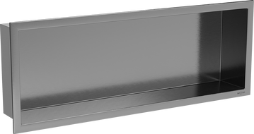 Mexen X-Wall-R recessed shelf with flange 60 x 20 cm, brushed gun gray - 19E0602010