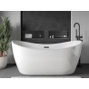 Mexen X-Wall-R recessed shelf with flange 60 x 20 cm, brushed gun gray - 19E0602010