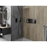 Mexen X-Wall-R recessed shelf with flange 60 x 20 cm, brushed gun gray - 19E0602010