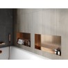 Mexen X-Wall-NR niche shelf without flange 60 x 30 cm, brushed copper - 19C1603010