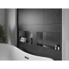 Mexen X-Wall-NR recessed shelf without flange 60 x 30 cm, gun gray brushed - 19E1603010