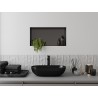 Mexen X-Wall-NR recessed shelf without flange 60 x 30 cm, gun gray brushed - 19E1603010