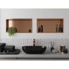 Mexen X-Wall-R recessed shelf with flange 60 x 30 cm, brushed copper - 19C0603010