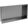 Mexen X-Wall-R recessed shelf with flange 60 x 30 cm, brushed gun gray - 19E0603010