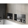 Mexen X-Wall-R recessed shelf with flange 60 x 30 cm, brushed gun gray - 19E0603010