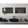 Mexen X-Wall-R recessed shelf with flange 60 x 30 cm, brushed gun gray - 19E0603010
