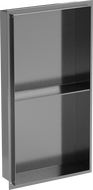 Mexen X-Wall-NR recessed shelf without flange with a shelf 60 x 30 cm, brushed gun gray - 19E1603010S