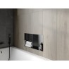 Mexen X-Wall-NR recessed shelf without flange with a shelf 60 x 30 cm, brushed gun gray - 19E1603010S