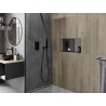 Mexen X-Wall-NR recessed shelf without flange with a shelf 60 x 30 cm, brushed gun gray - 19E1603010S