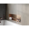 Mexen X-Wall-NR recessed shelf without flange 90 x 30 cm, brushed copper - 19C1903010