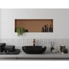 Mexen X-Wall-NR recessed shelf without flange 90 x 30 cm, brushed copper - 19C1903010