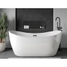 Mexen X-Wall-NR recessed shelf without flange 90 x 30 cm, brushed gun gray - 19E1903010