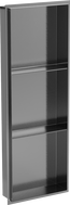 Mexen X-Wall-NR niche shelf without flange with shelf 90 x 30 cm, brushed gun gray - 19E1903010S