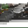 Mexen Pablo 1-compartment granite sink with a drip tray and kitchen mixer tap Rita, spotted black- 6510-76-670300-00