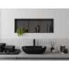 Mexen X-Wall-NR niche shelf without flange with shelf 90 x 30 cm, brushed gun gray - 19E1903010S