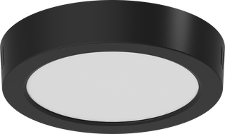 Mexen LDSR LED Ceiling Surface Mounted Fixture, 17 cm, 12W, Neutral - 4000K, 960 lm, Black - L212-017-1240-70