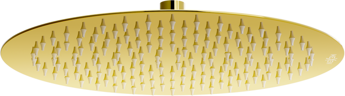 Mexen Slim showerhead 30 cm, gold - 79230-50