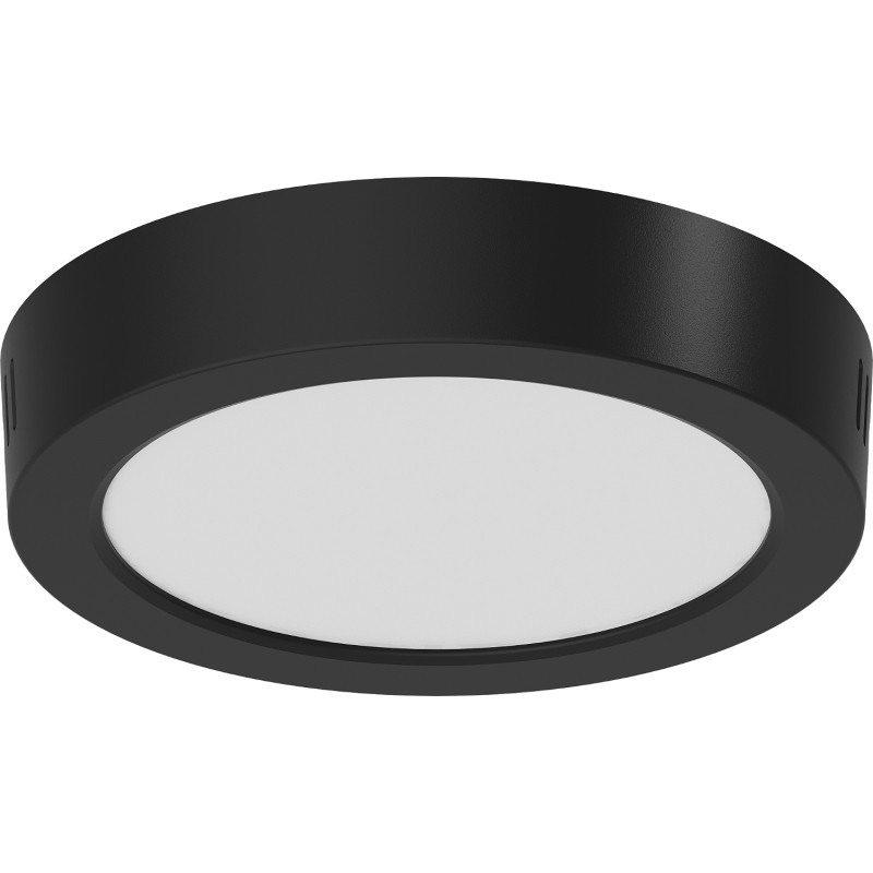 Mexen LDSR ceiling LED surface-mounted light, 17 cm diameter, 12W, Cool - 6500K, 960 lm, black - L212-017-1265-70