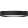 Mexen LDSR LED Surface Ceiling Light, 22 cm Diameter, 18W, Neutral - 4000K, 1440 lm, Black - L212-022-1840-70