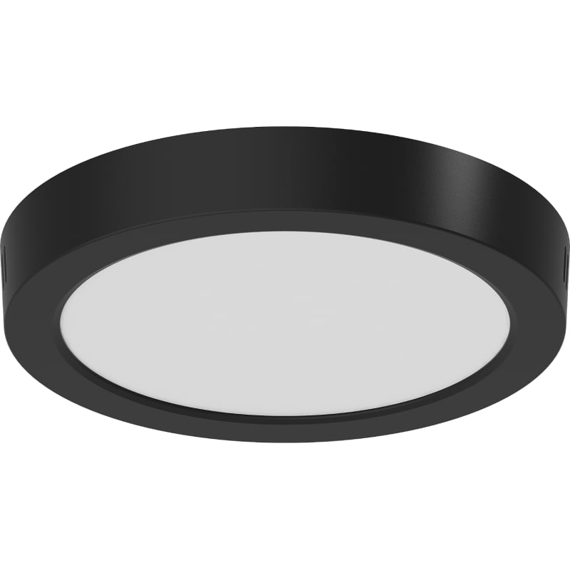 Mexen LDSR LED Ceiling Light Surface Mounted, 22 cm, 18W, Cool - 6500K, 1440 lm, Black - L212-022-1865-70